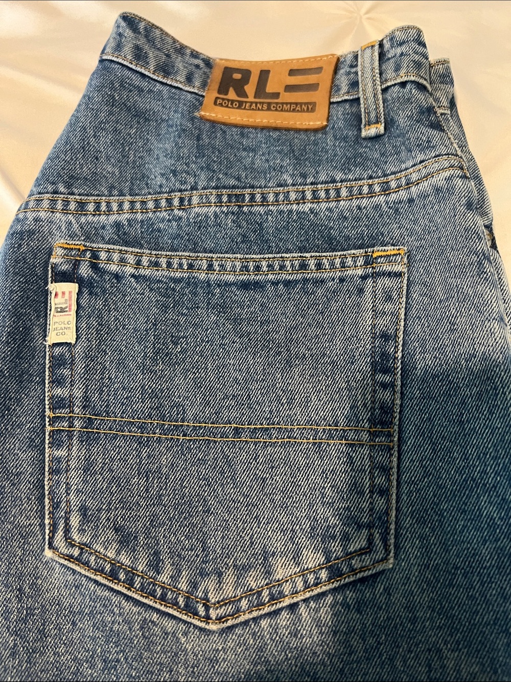 Polo by Ralph Lauren Men's Light Blue Denim Jeans